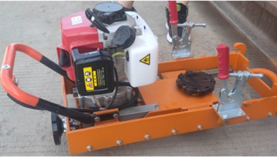 Internal Combustion Rail Hauv qab Weld Bead Sib Tsoo Tshuab